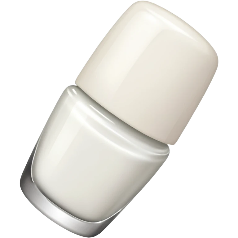 White nail polish emoji