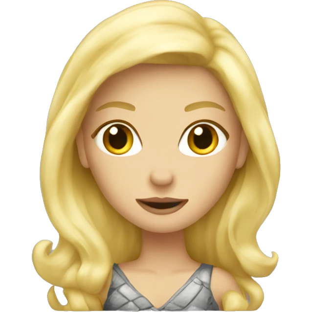 blonde siren emoji