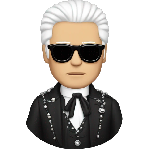 karl lagerfeld emoji
