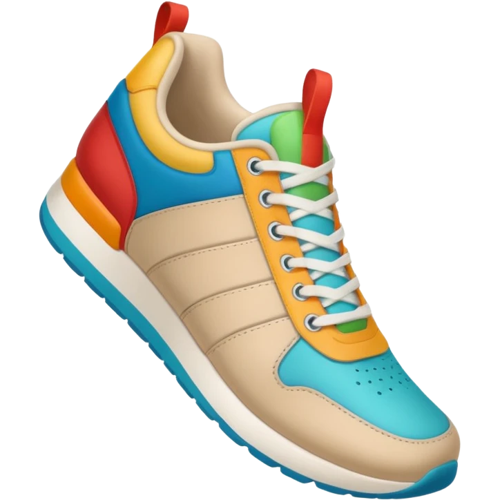 a foot with shoes emoji