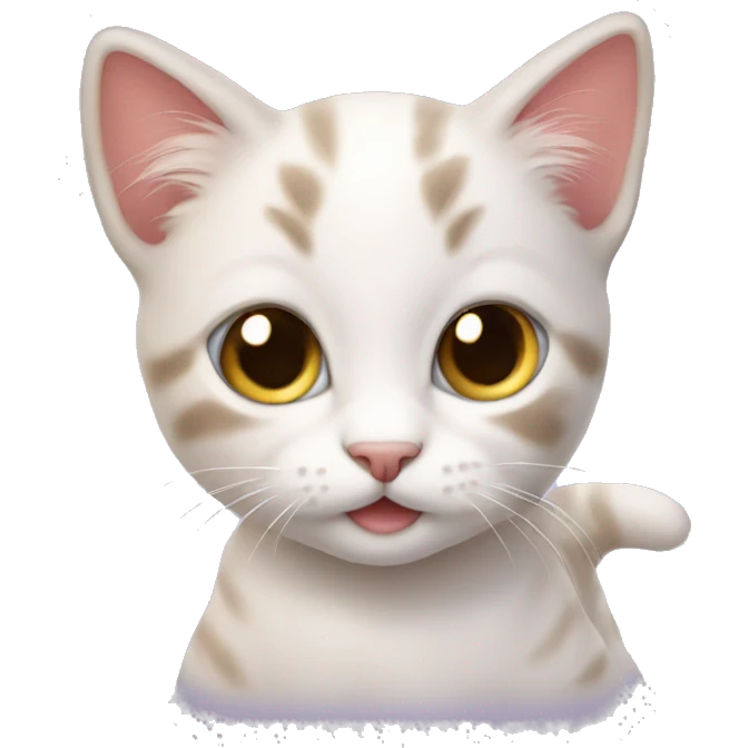 cute kitten emoji