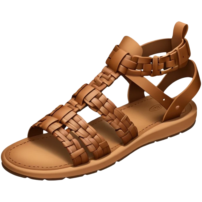 Brown huaraches emoji