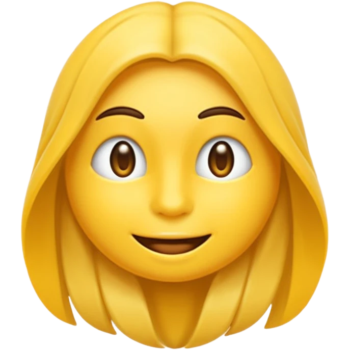 Maracujá estilizado, amarelo vibrante, carinha fofa e expressiva, traços simples em estilo emoji, fundo transparente. emoji