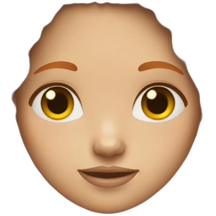 Girl with ginger hair emoji