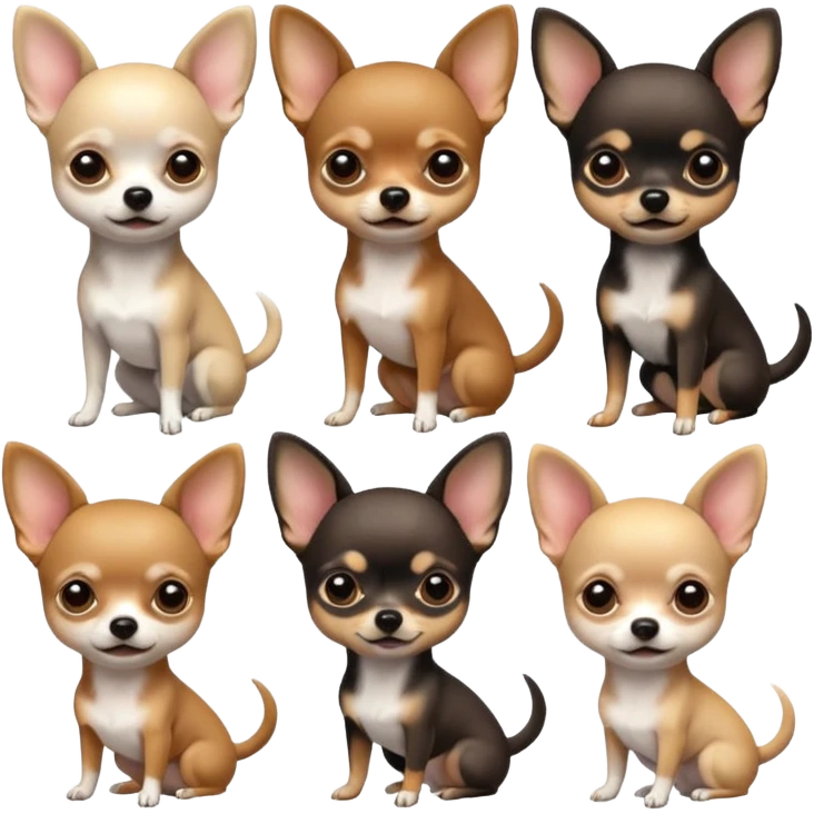 Chihuahua pack emoji