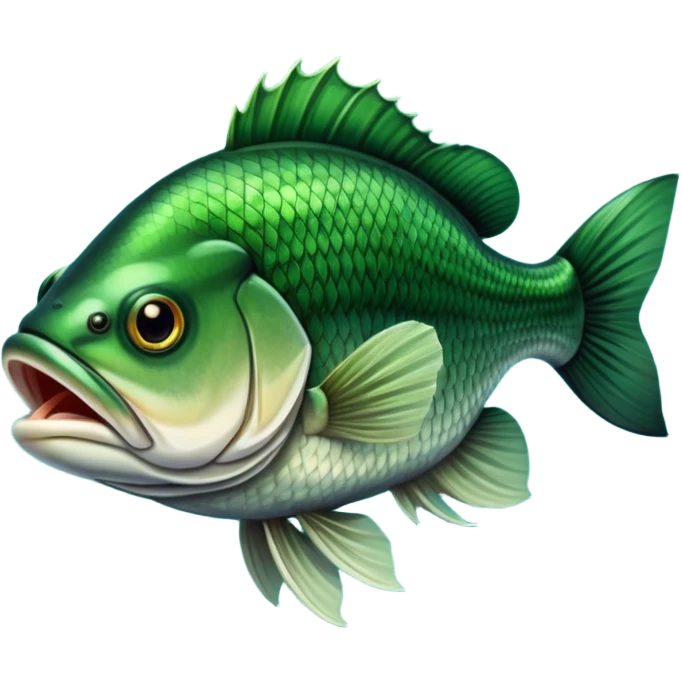 Bass fishing emoji