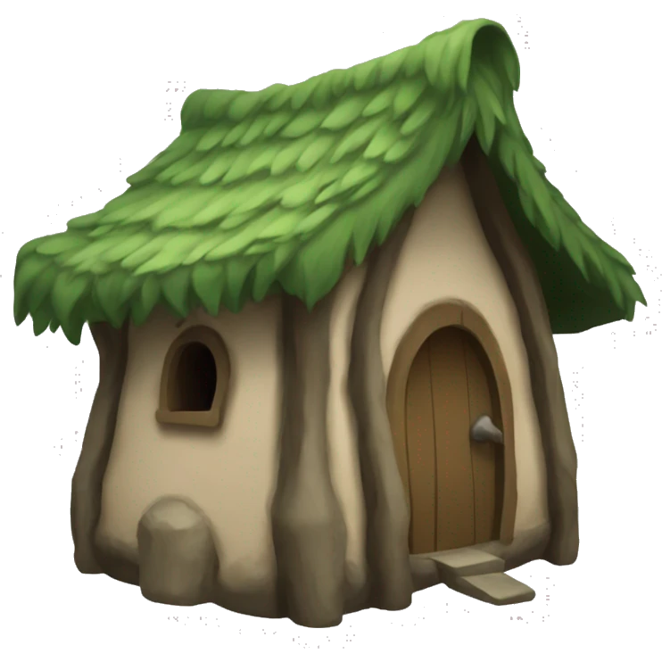 elf hut emoji