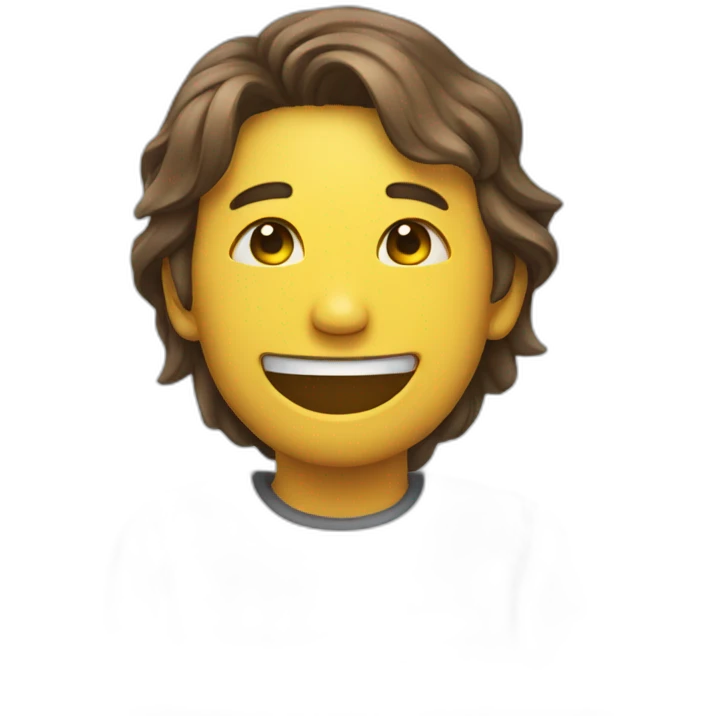 smiling through the pain emoji