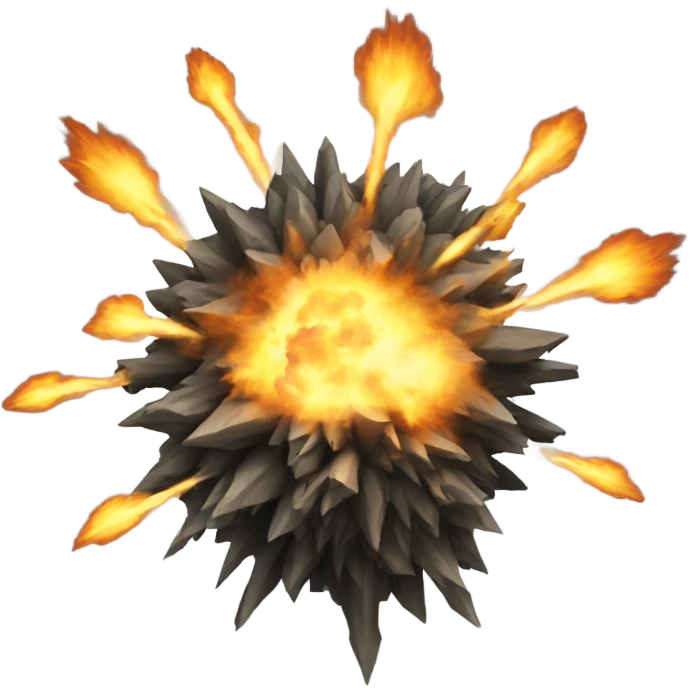 Exploding creature emoji