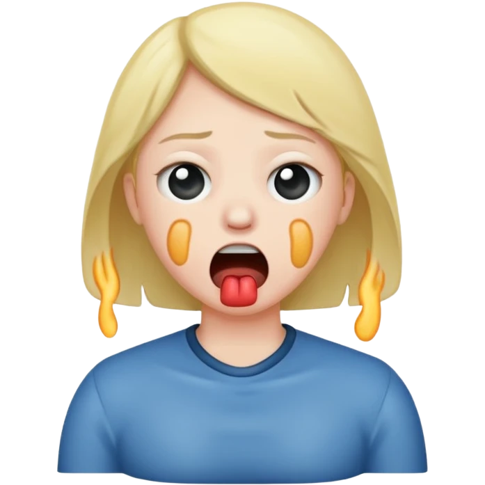 Choking emoji