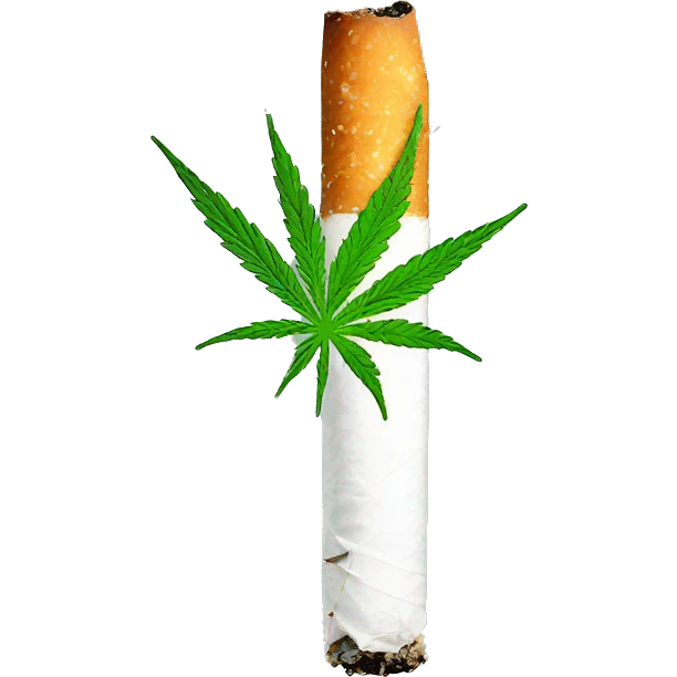 cannabis cigarette emoji