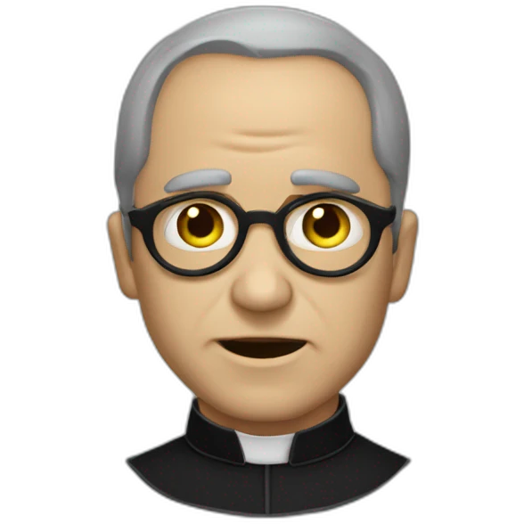 sacerdote de la película el exorcista emoji