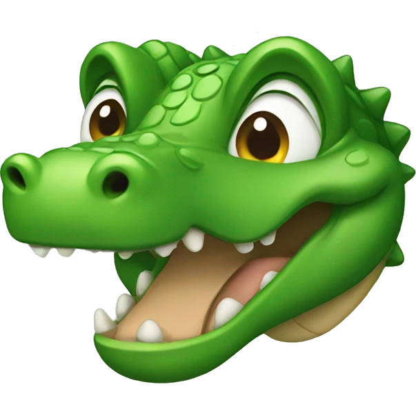 cute alligator  emoji