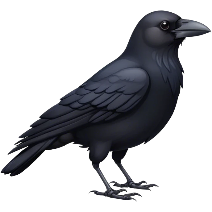 The crow emoji
