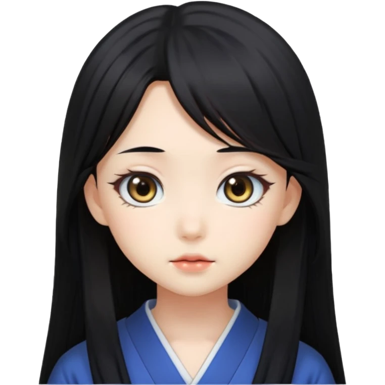 Japanese anime girl emoji