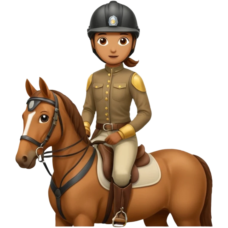 horse rider emoji