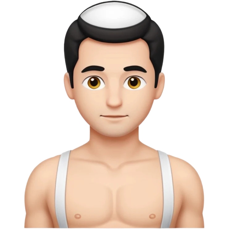 White Push-up man emoji