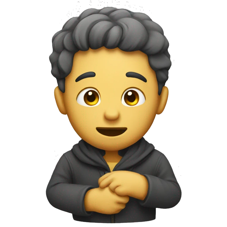 guy begging for money  emoji