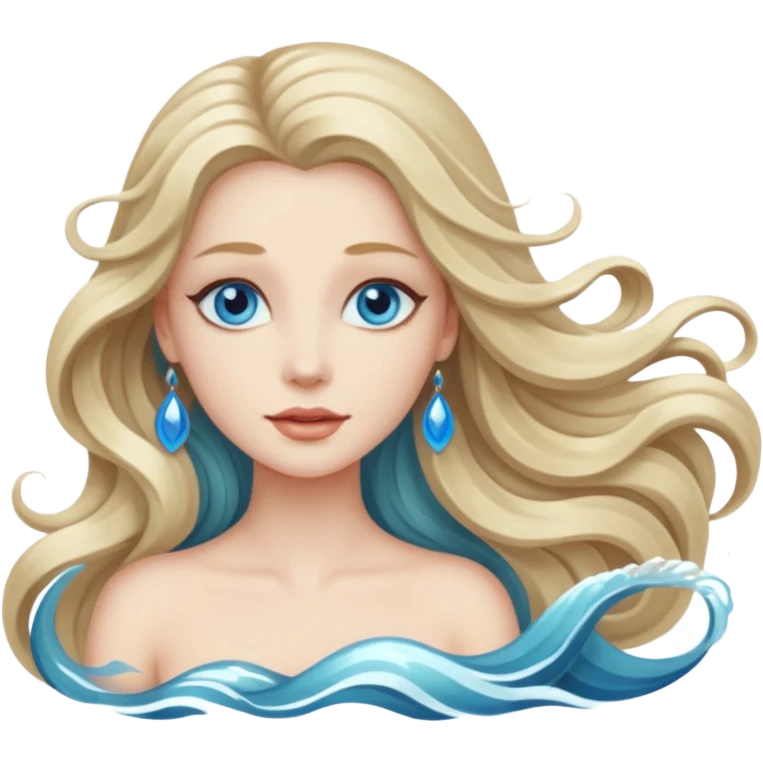 Beautiful siren emoji