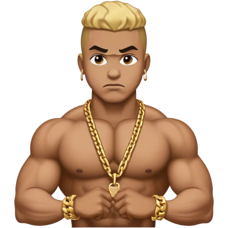 A thug emoji