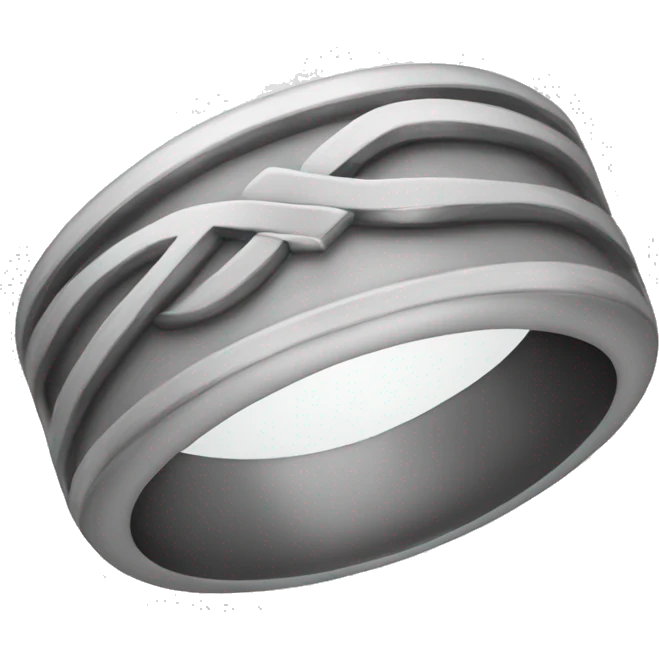 Male wedding ring emoji