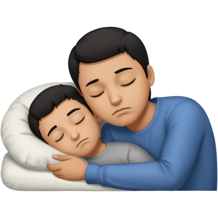 мужчина спит хмурый  emoji