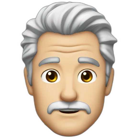 gray-haired goatee batman emoji