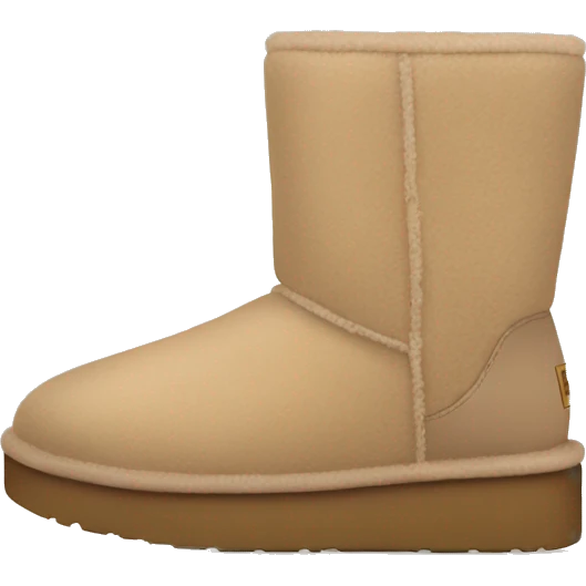 Beige ugg emoji