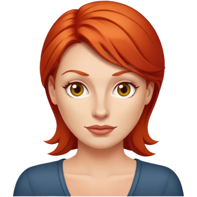 Red head milf emoji