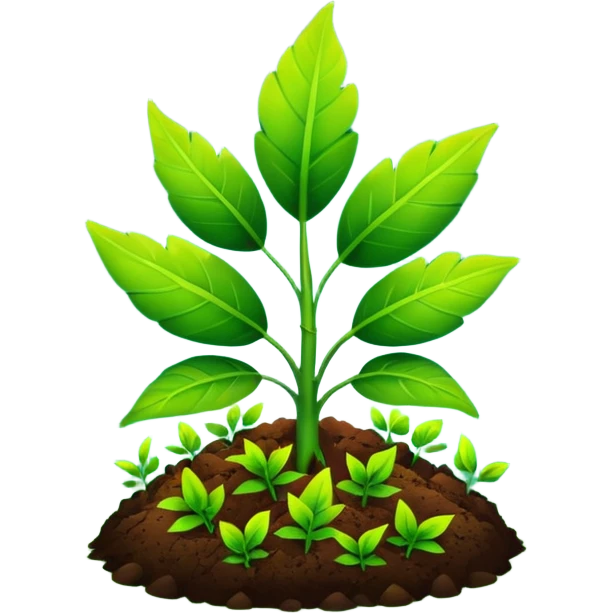 groung energy (with leaf plants) emoji
