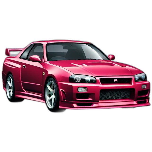 Nissan r34 emoji