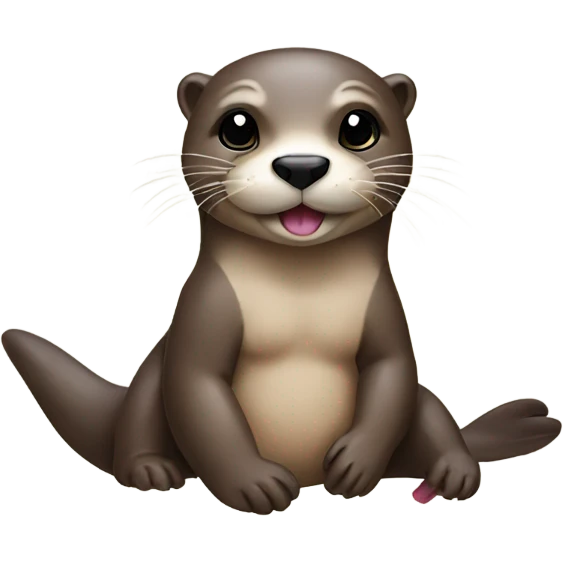 an bikini otter emoji