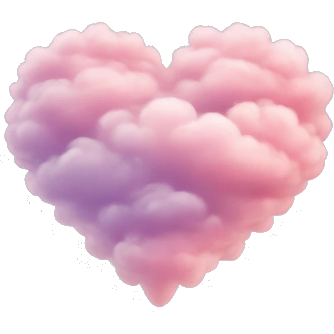 heart cloud emoji