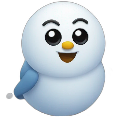 Snow love emoji
