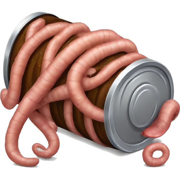 Can of worms  emoji