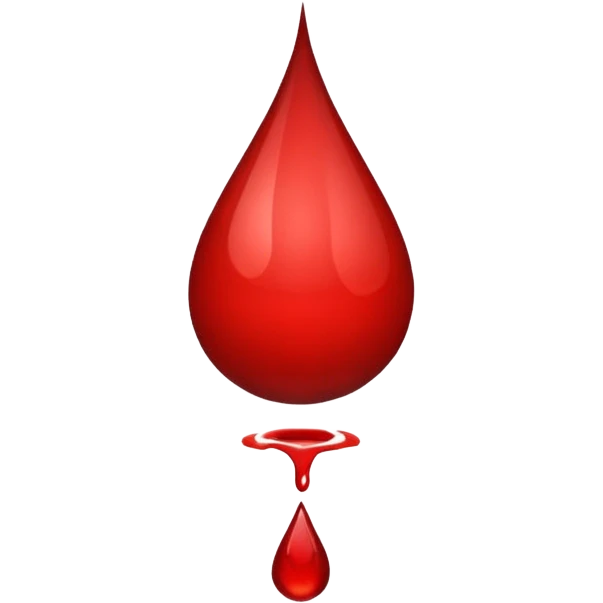 drop of blood emoji