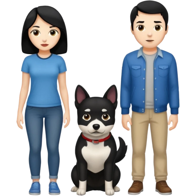 I want a female with black hair in doggystyle sex position with her head facing me and her ass facing away & then a guy behind her eating her ass emoji