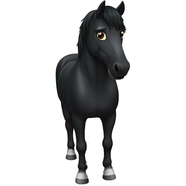 Black Horse emoji