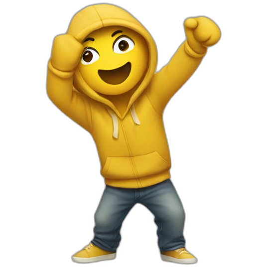 émoji qui fait un dab emoji