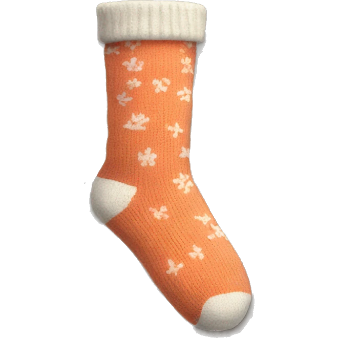 cozy socks emoji