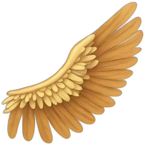 Wing right emoji