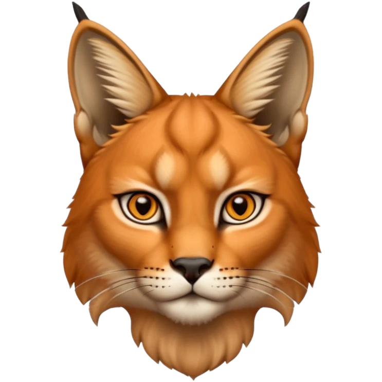un Lynx Caracal Réaliste emoji