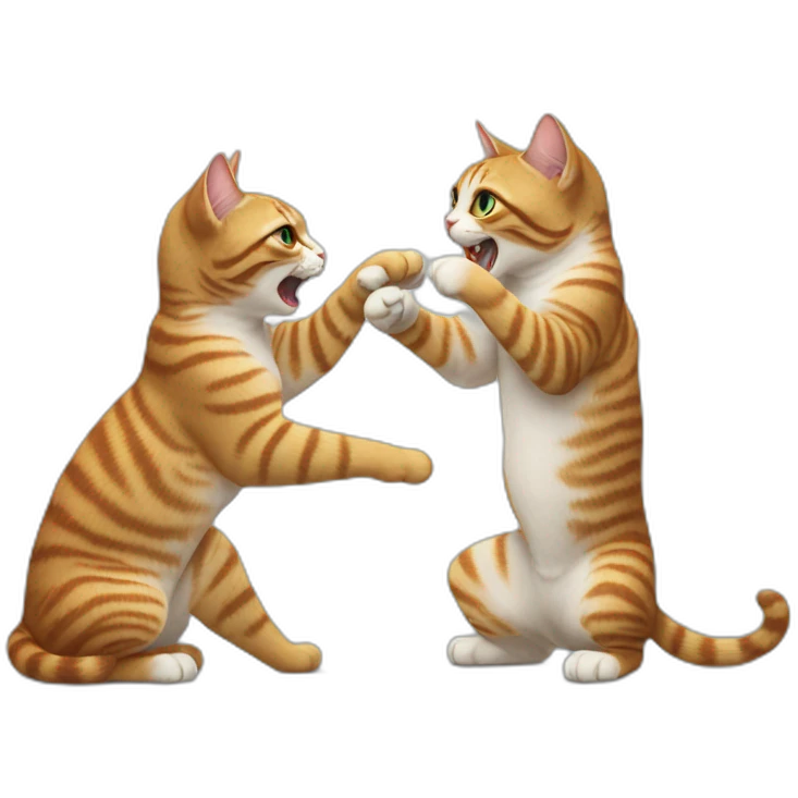 cat-fight-with emoji