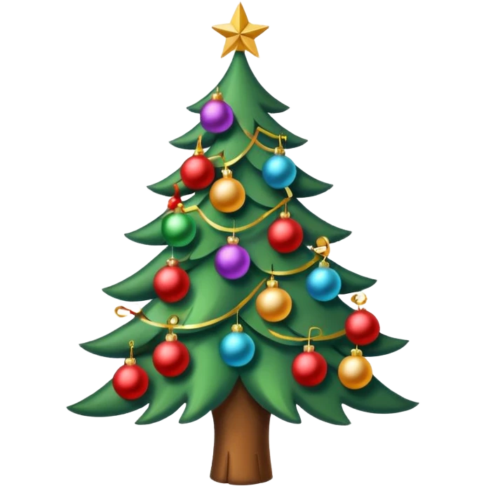 New Year's Tree emoji