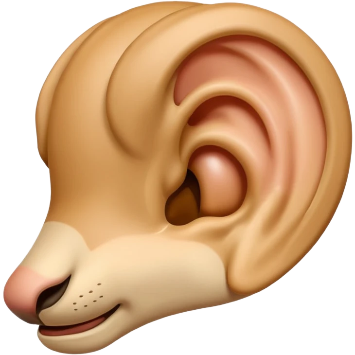 Human ears emoji