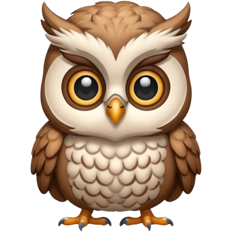 Ram and Owl baby emoji
