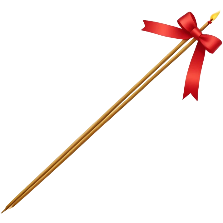 Delicately bound in a Persian red ribbon, these incense sticks embody vintage glamour with an air of mystery. The aged yet refined look evokes a sense of timeless elegance. A warm, golden glow accentuates their sophisticated charm. emoji