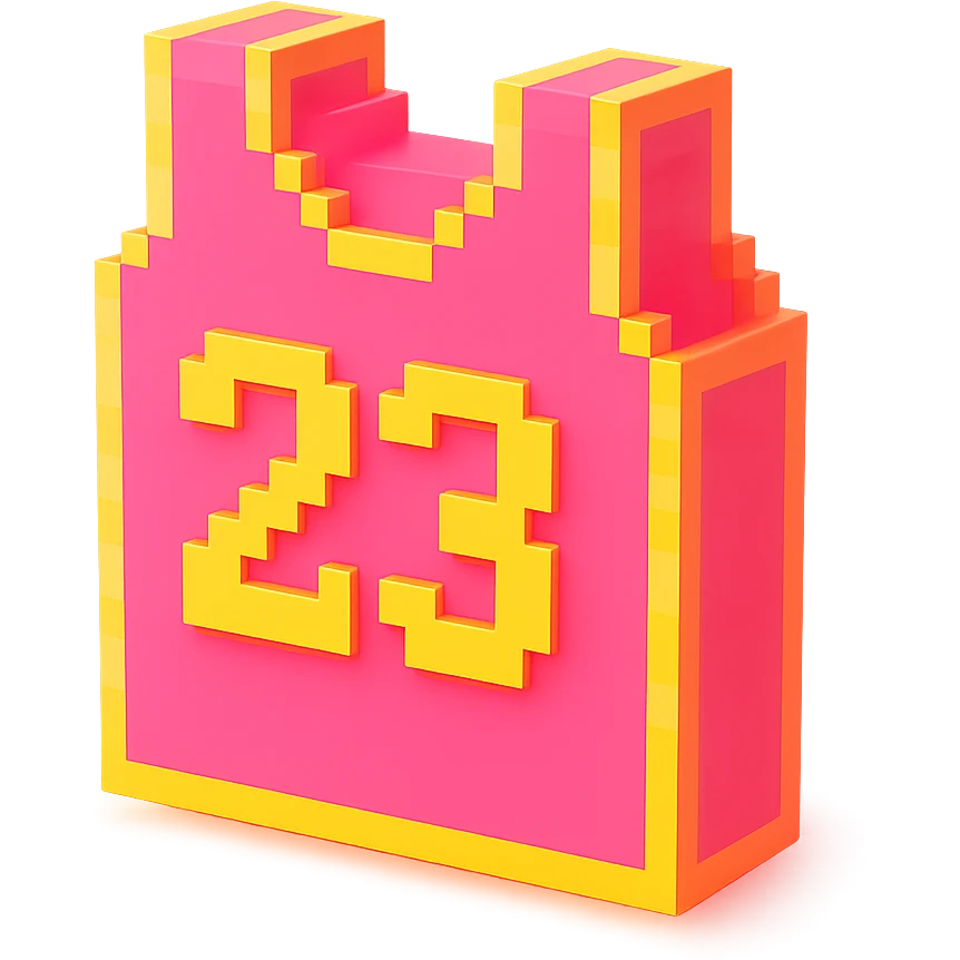 светящейся розовая баскетбольная майка с надписью "23", no background emoji