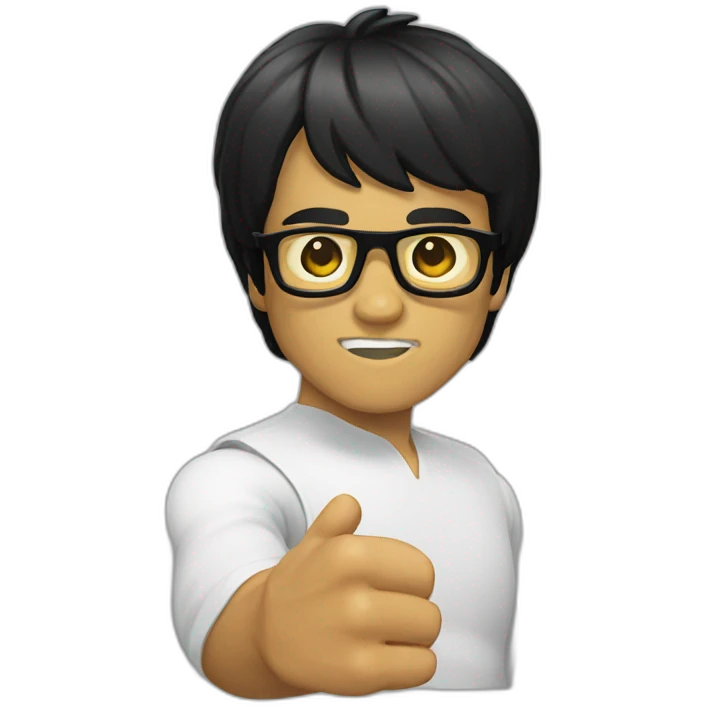 bruce lee emoji