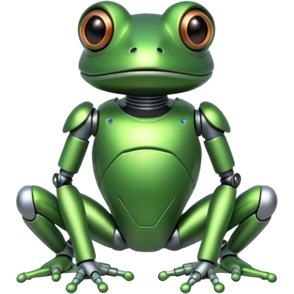 robot frog emoji
